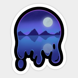 Nice Night View Sticker